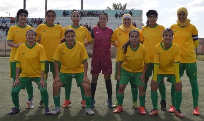 فريق فتح سيدي بنور لكرة القدم النسوية يمطر شباك نادي برشيد بسبعة أهداف لصفر 0/7 1 IMG 20220424 WA0040