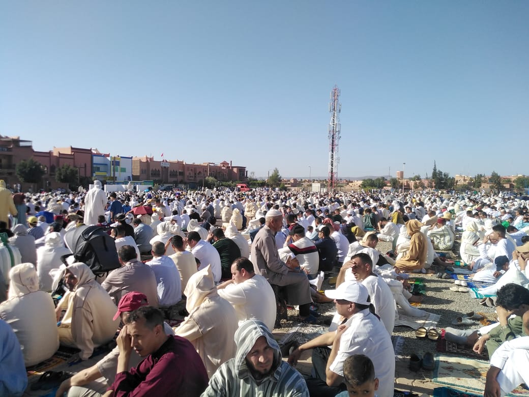 ورزازات : أجواء العيد بمصلى ورزازات. 4 IMG 20220502 WA0105
