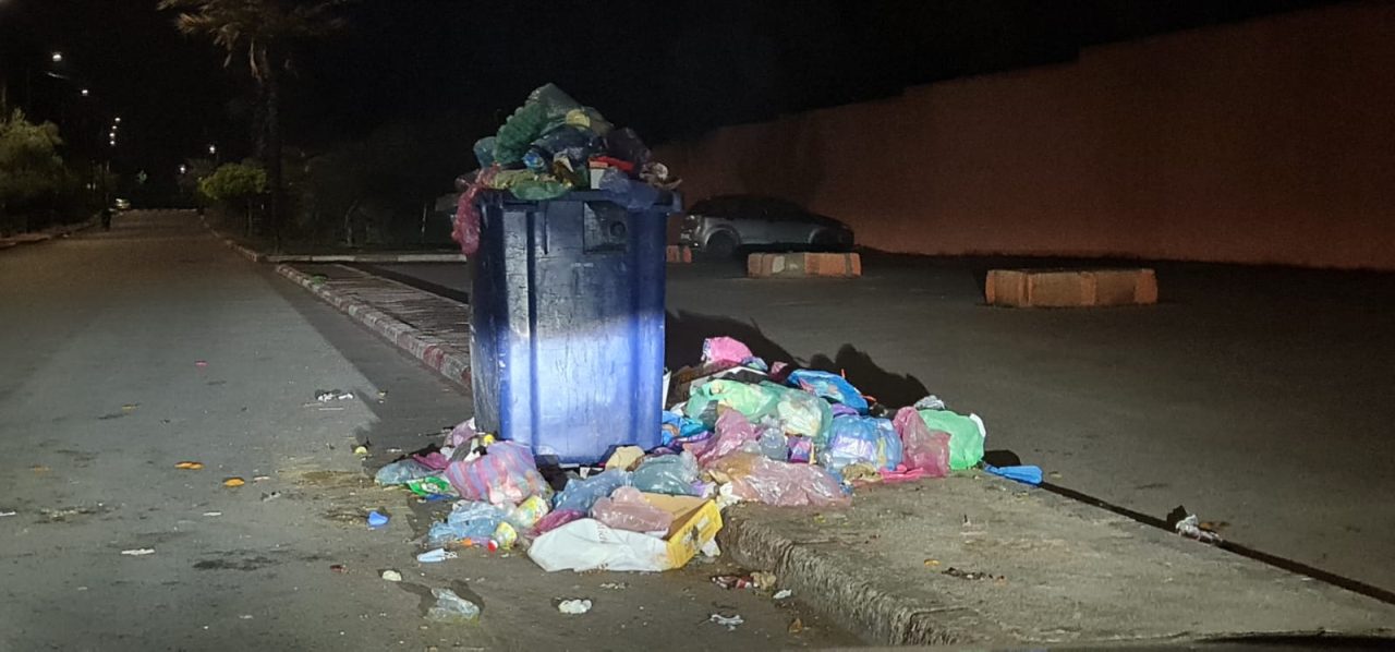 ساكنة مراكش تنتفض ضد شركة النظافة ارما 2 IMG 20220504 WA0016