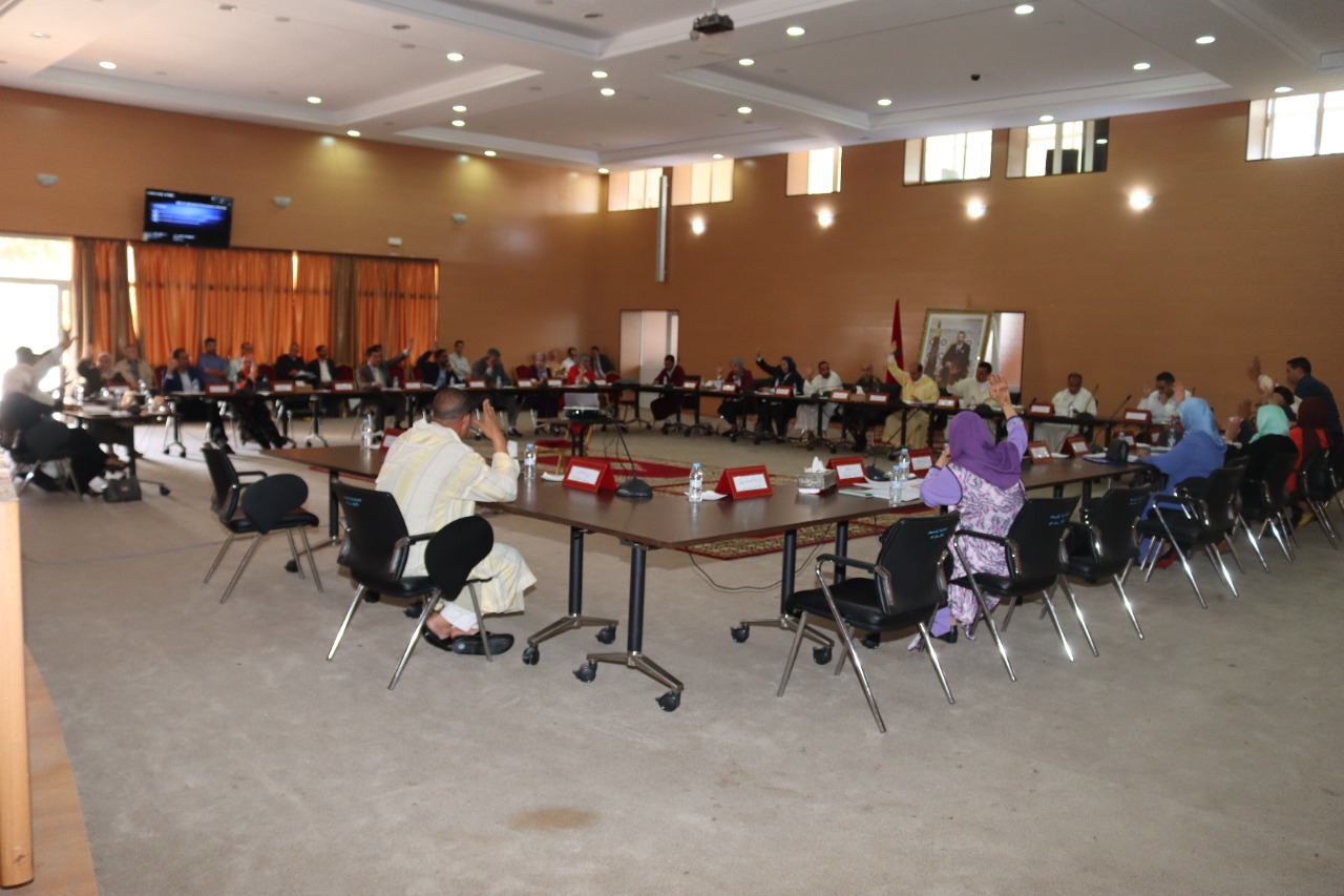 مجلس جماعة إنزكان يعقد دورته العادية و يصادق على مجموعة من النقاط 2 IMG 20220507 WA0002