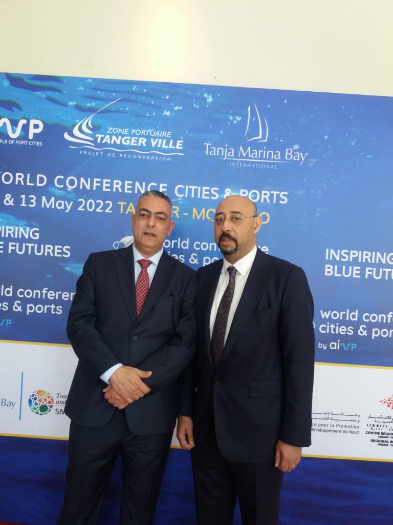 طنجة تستضيف المناظرة الدولية 17 للمدن والموانئ. 5 IMG 20220511 WA0050