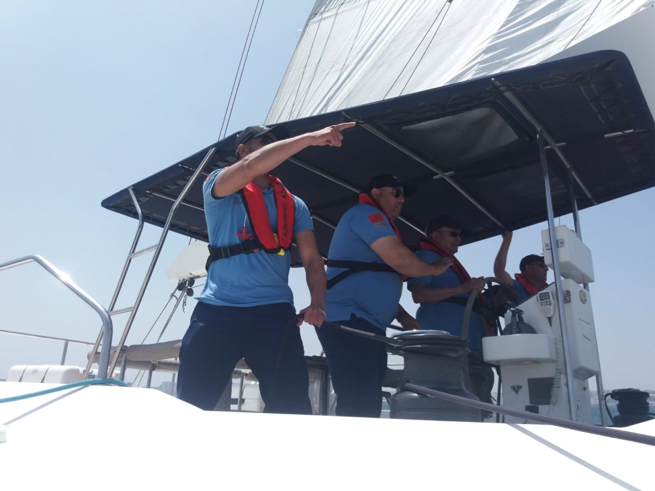 مشاركة متميزة للأطفال الصغار في فعاليات الدورة 87 لسباق الزوارق الشراعية بطنجة. 6 IMG 20220514 WA0034