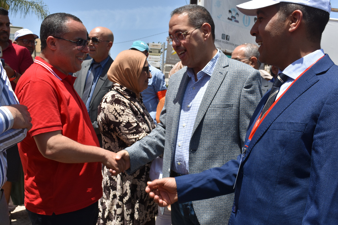 فدرالية جمعيات المجتمع المدني بأولاد سعيد تشيد و تساهم في نجاح الجائزة الكبرى للدراجات الهوائية بسطات 1 IMG 20220606 WA0039