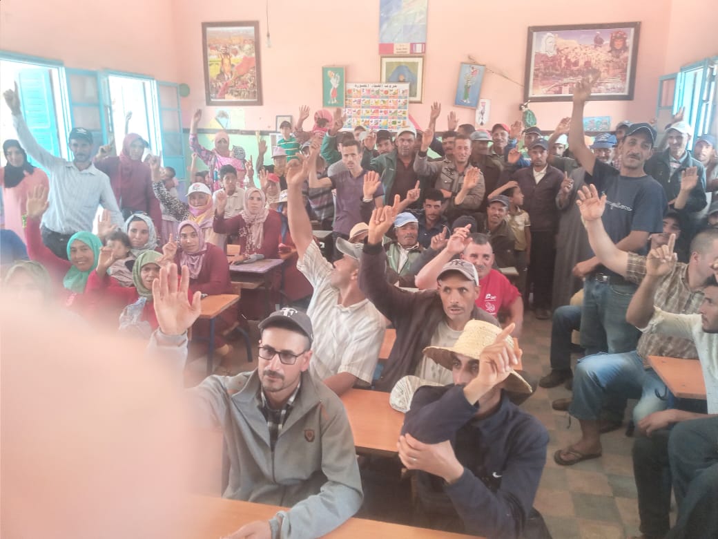 سيدي بنور : تجديد مكتب جمعية آباء وأمهات وأولياء تلاميذ مركزية اولاد الطالب 1 IMG 20220620 WA0015