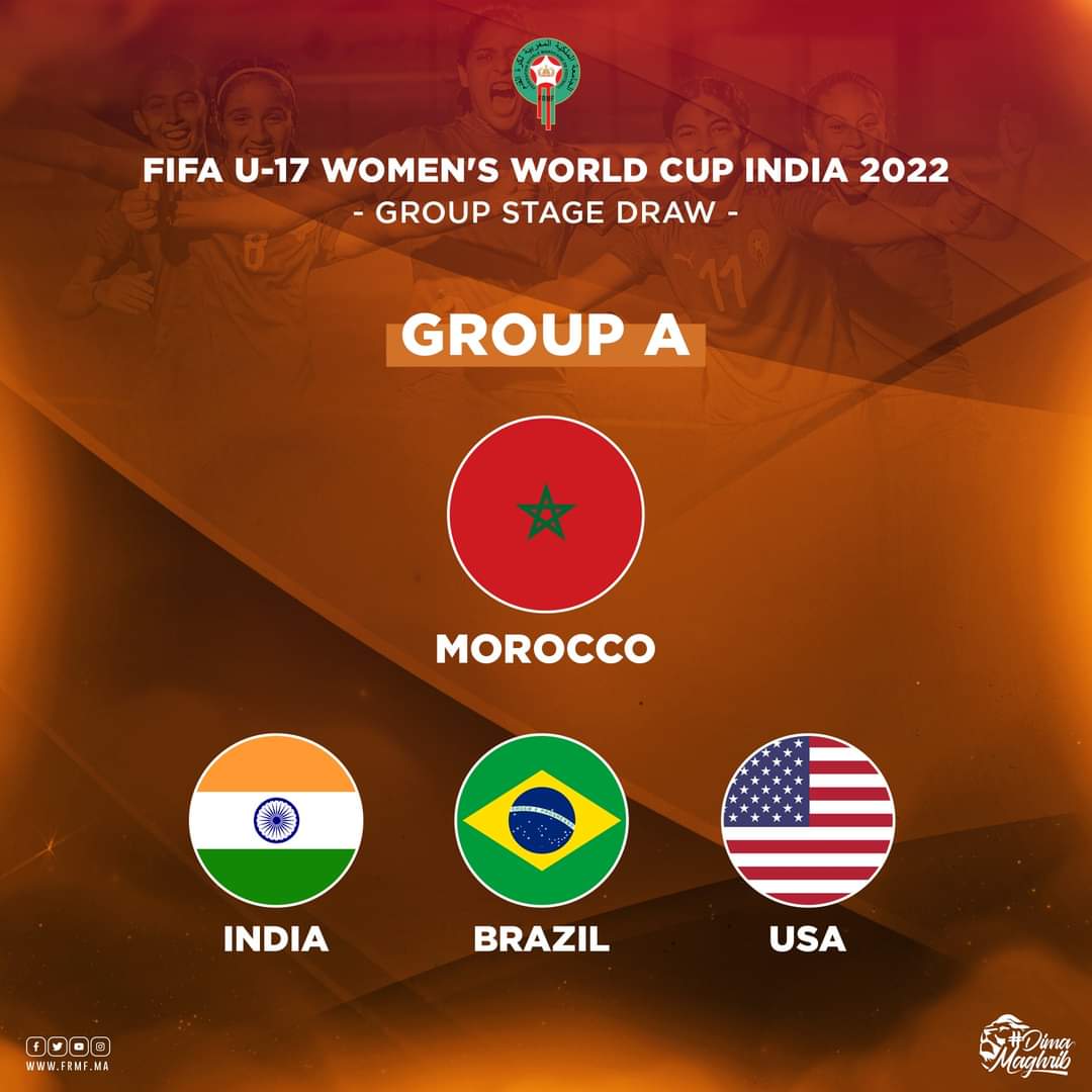 المنتخب الوطني المغربي النسوي لأقل من 17 سنة وضع في مجموعة صعبة 1 IMG 20220625 WA0060