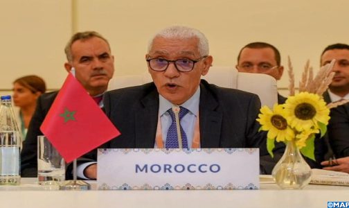 السيد الطالبي العلمي يدعو بباكو إلى الترافع عن التعاون بين بلدان حركة عدم الانحياز والإرتقاء به إلى شراكة متعددة الأطراف 1 IMG 20220701 WA0294