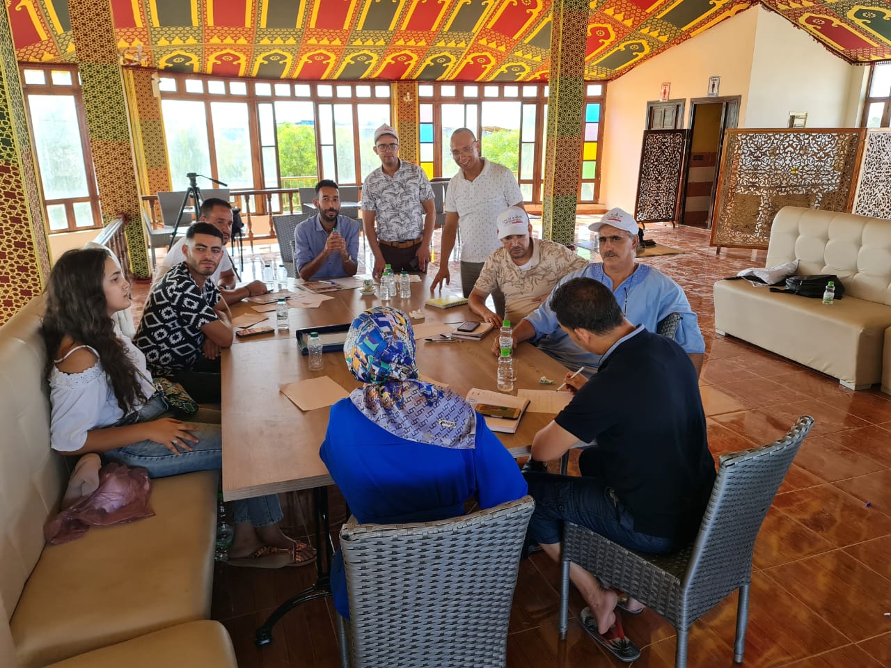 دورة تكونية من تنظيم مؤسسة صفروبريس… تحت عنوان الريادة أساسها التكوين. 5 IMG 20220729 WA0046 1