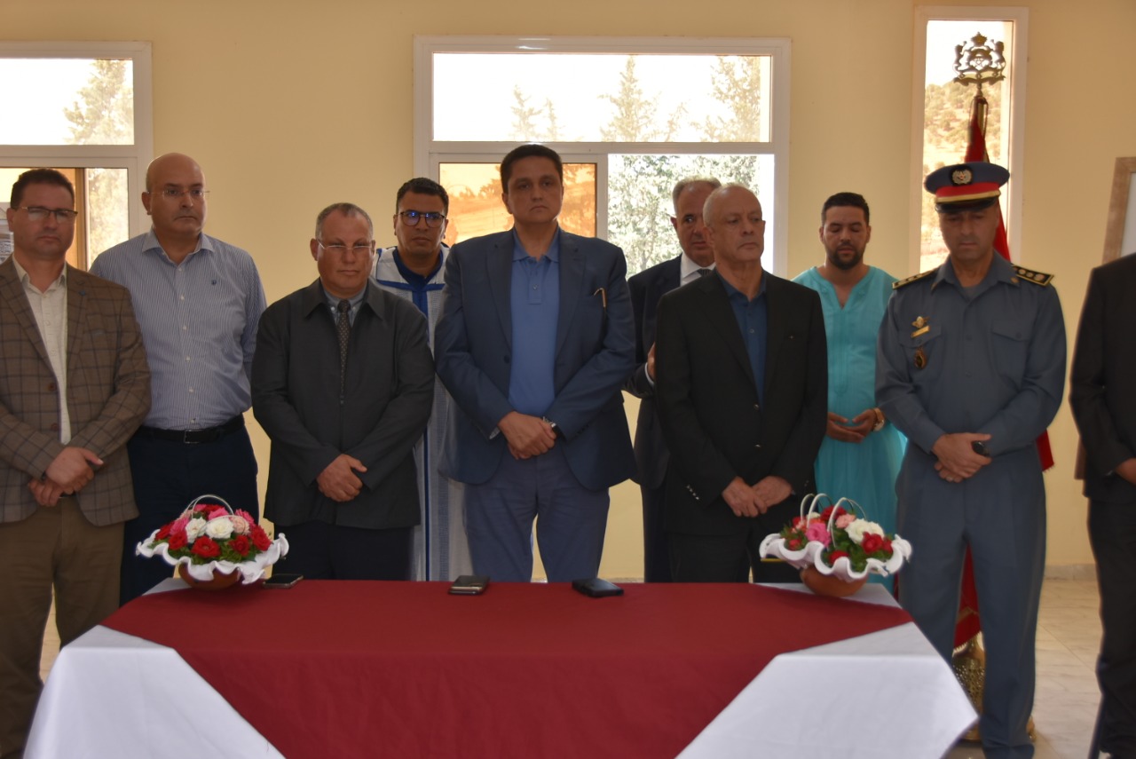 توزيع اعانات على العائلات المتضررة من الحرائق باقليم العرائش. 4 IMG 20220730 WA0003