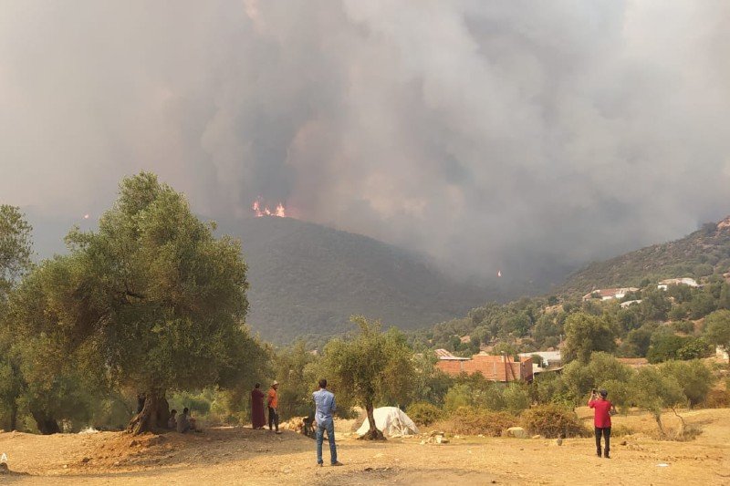 incendie Larache