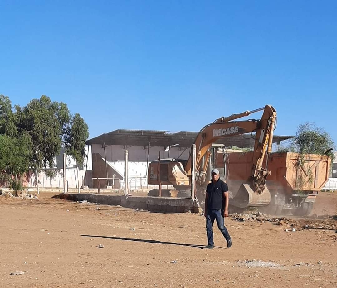 انطلاق أشغال التهيئة الشاملة لمنطقة التجديد الحضري الواقعة وسط مدينة تيفلت. 1 FB IMG 1660828098918