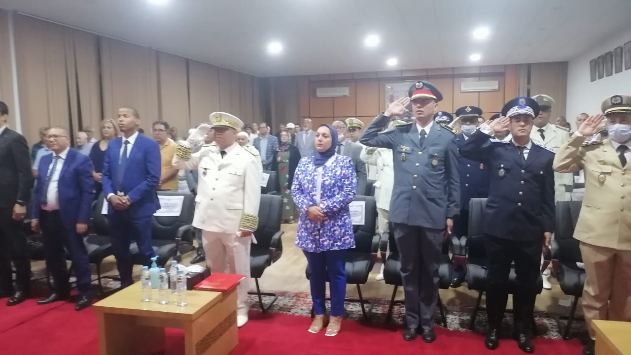 الخميسات..عامل الاقليم يترأس مراسيم الإنصات للخطابي الملكي السامي بمناسبة الذكرى 69 لثورة الملك والشعب 12 IMG 20220821 WA0005