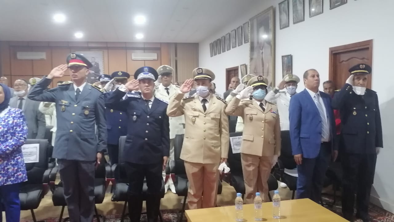 الخميسات..عامل الاقليم يترأس مراسيم الإنصات للخطابي الملكي السامي بمناسبة الذكرى 69 لثورة الملك والشعب 5 IMG 20220821 WA0027