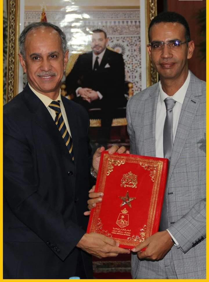 دعم مهم للجمعيات الرياضية بإقليم زاكورة والمصادقة على عدة اتفاقيات الشراكة لمجلس اقليم زاكورة. 4 IMG 20220913 WA0066