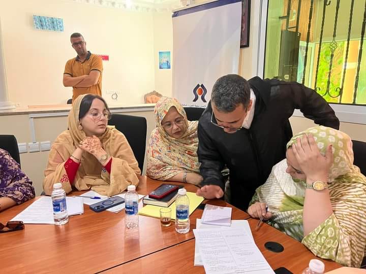 الطالب بويا ماء العينين يؤطر ورشة حول العرائض 1 IMG 20220916 WA0080