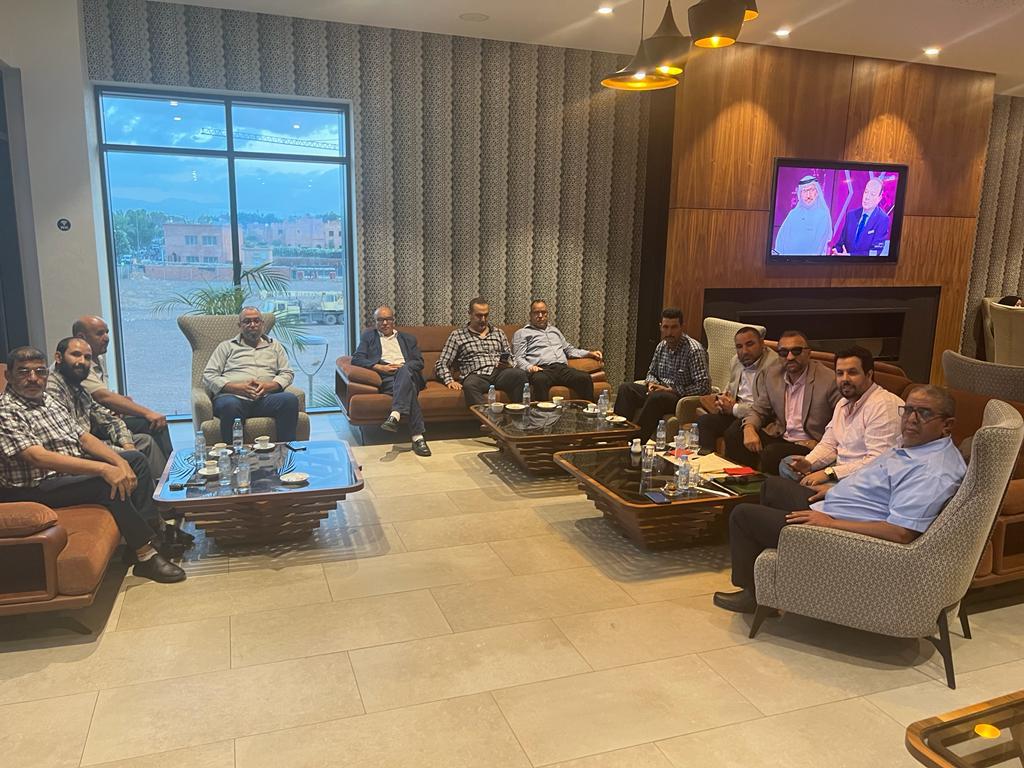 اعضاء حزب الاتحاد الدستوري باقليم الحوز يعقدون اجتماعا تحضيرا للمؤتمر الوطني 1 IMG 20220921 WA0039