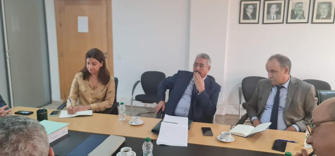 محمد أضرضور مدير الأكاديمية الجهوية للتربية والتكوين لجهة الرباط سلا يستقبل الخبير البلجيكي Etienne DENOEL 3 FB IMG 1666197012211