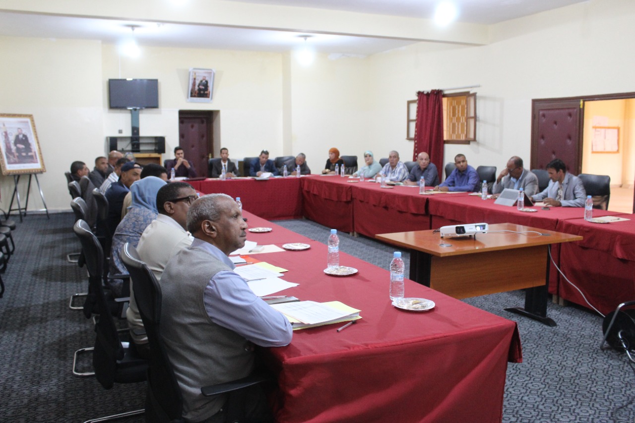 مصادقة المجلس الجماعي أيت زينب بالإجماع على جميع محاور دورة أكتوبر 2022 . 3 IMG 20221008 WA0011