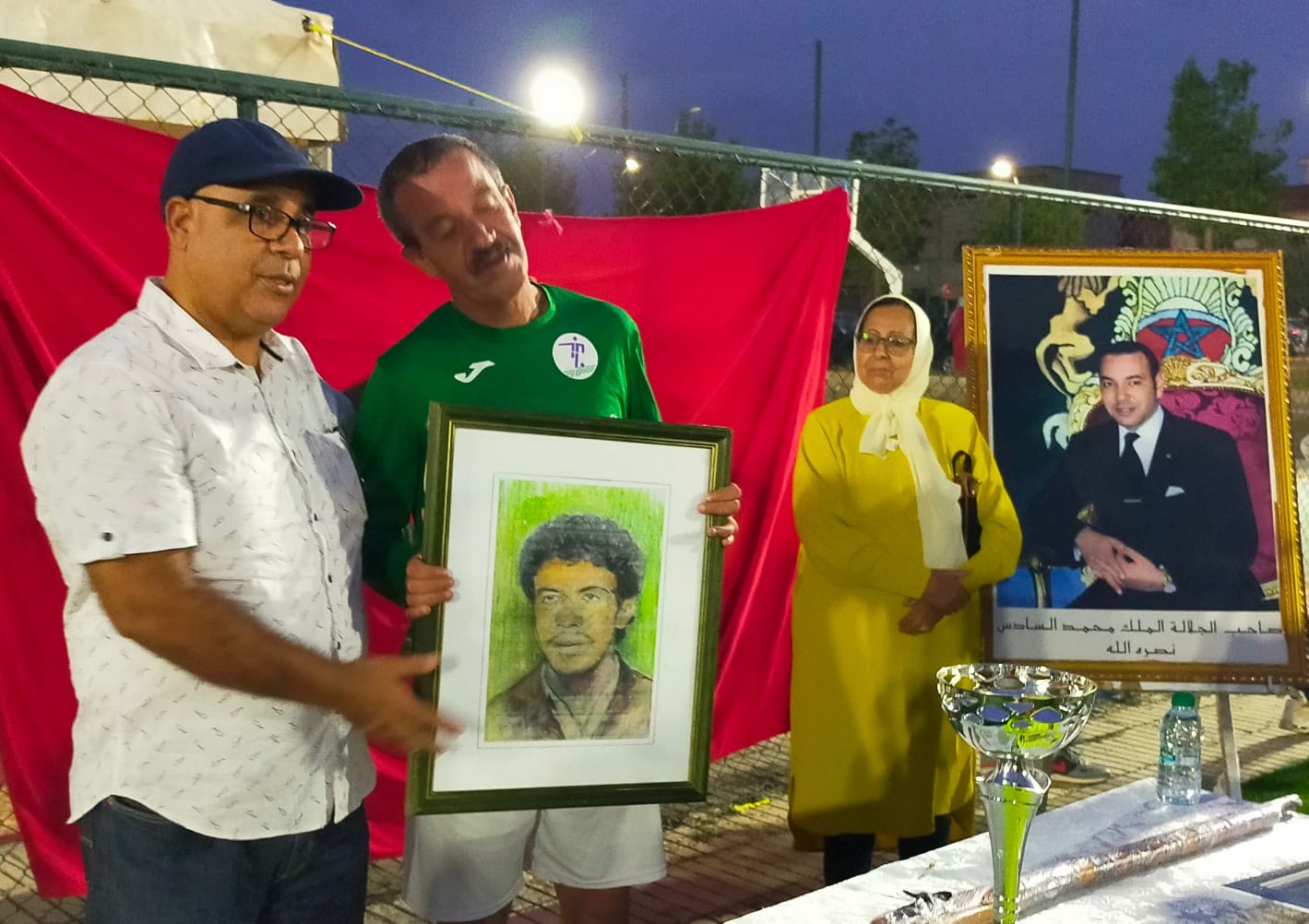 تيفلت..مباراة تكريمية في كرة القدم للاعب ادريس العموري(الفيديو والصور ) 1 IMG 20221010 WA0190