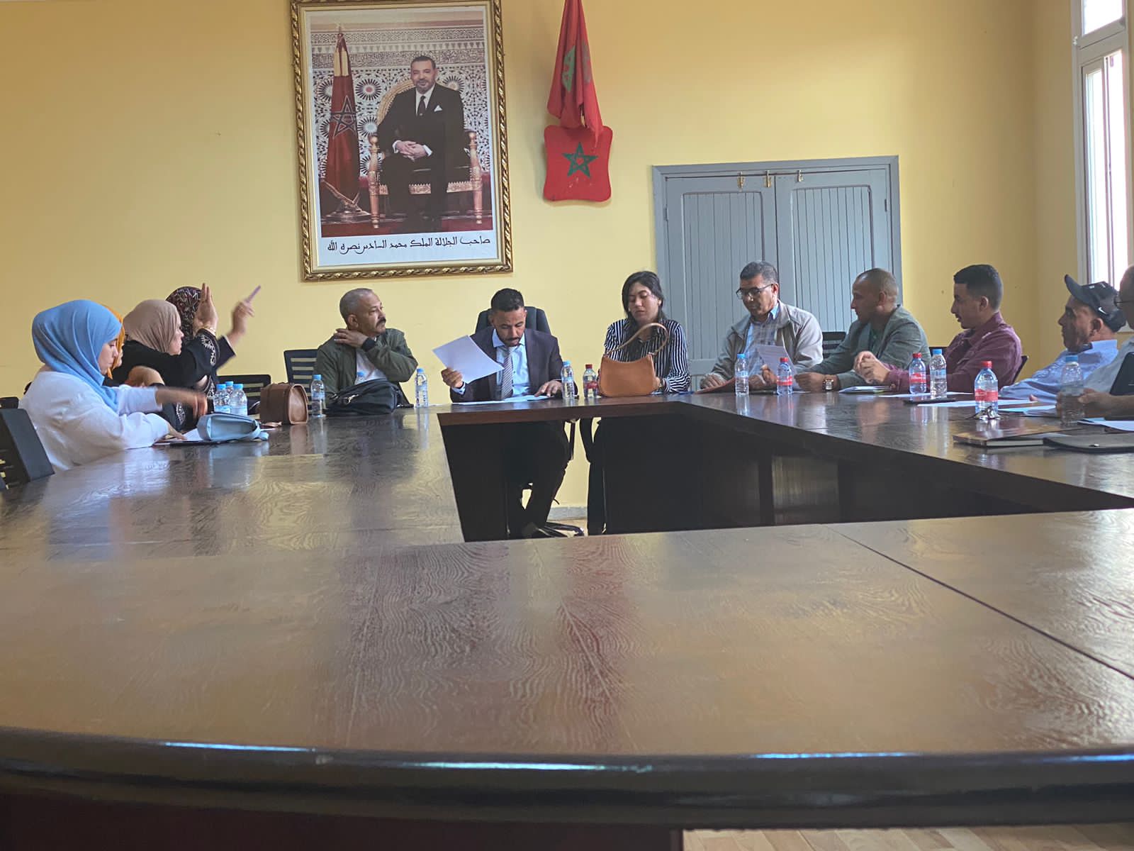 جماعة كنزرة.. التصويت بالاجماع على جميع النقط المدرجة في جدول أعمال الدورة العادية لشهر اكتوبر 1 IMG 20221011 WA0022