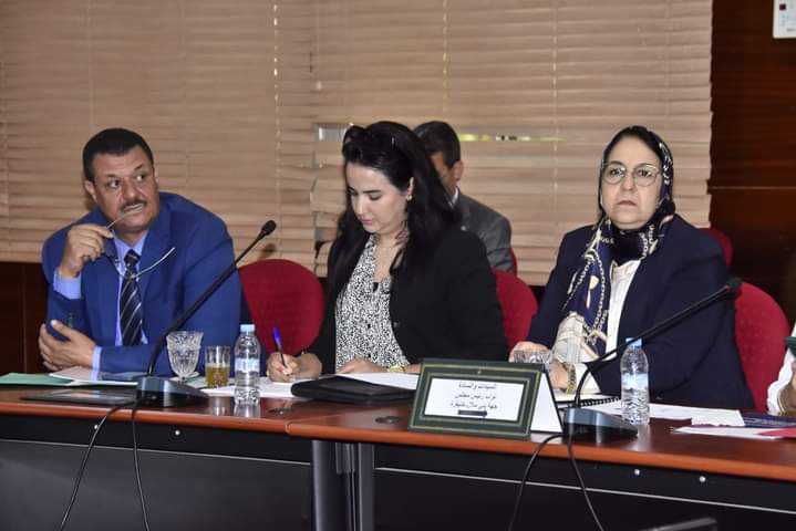انعقاد اجتماع اللجنة في الجهوية لدراسة المرحلة الأولى من برنامج التنمية الجهوية المتعلقة بالتشخيص الاستراتيجي لجهة بني ملال - خنيفرة 2 IMG 20221012 WA0000