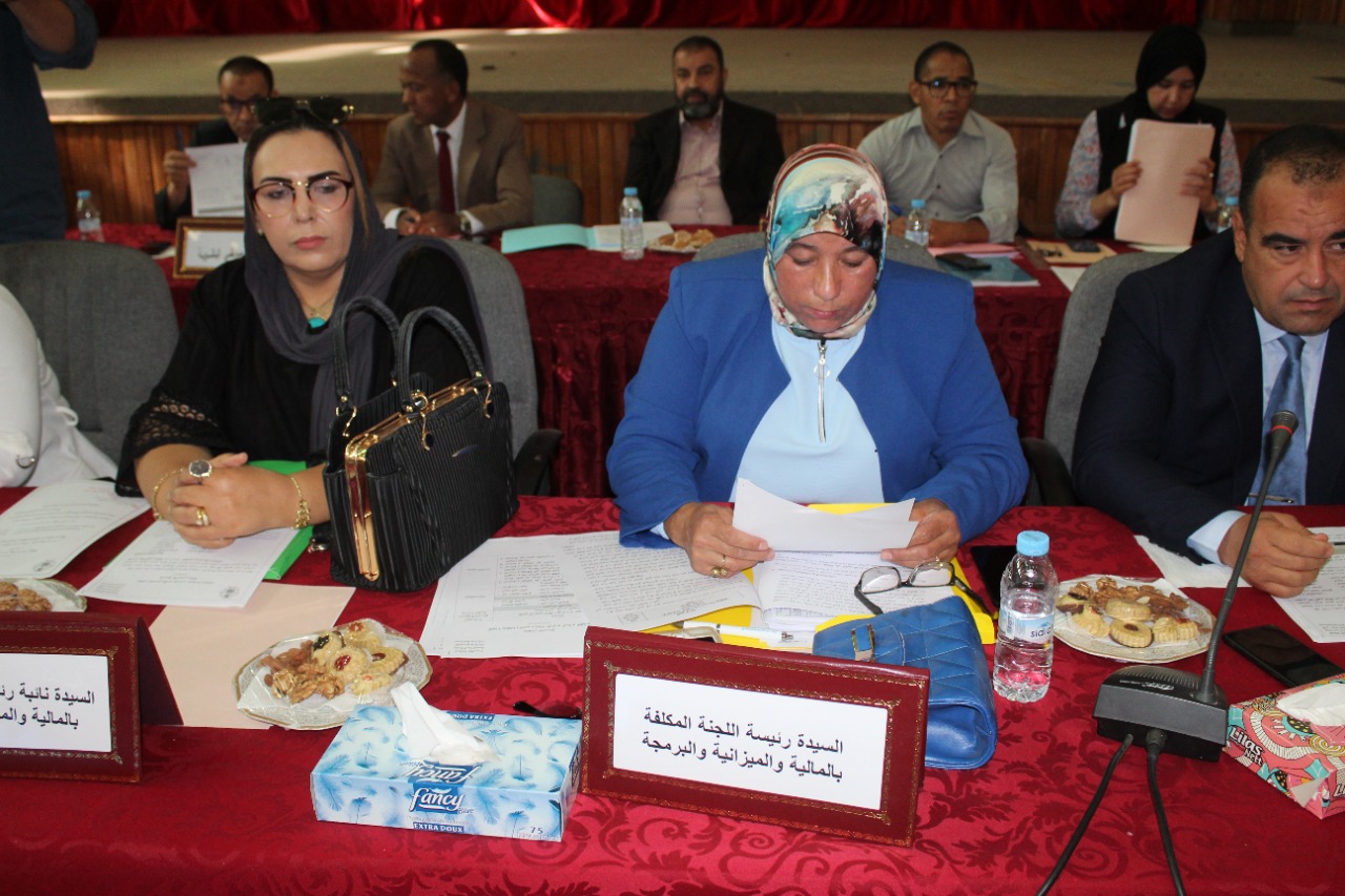 اجتماع مكتب مجلس جماعة ورزازات لانعقاد الدورة العادية اكتوبر 2022 بعد اكتمال النصاب. 9 IMG 20221013 WA0010