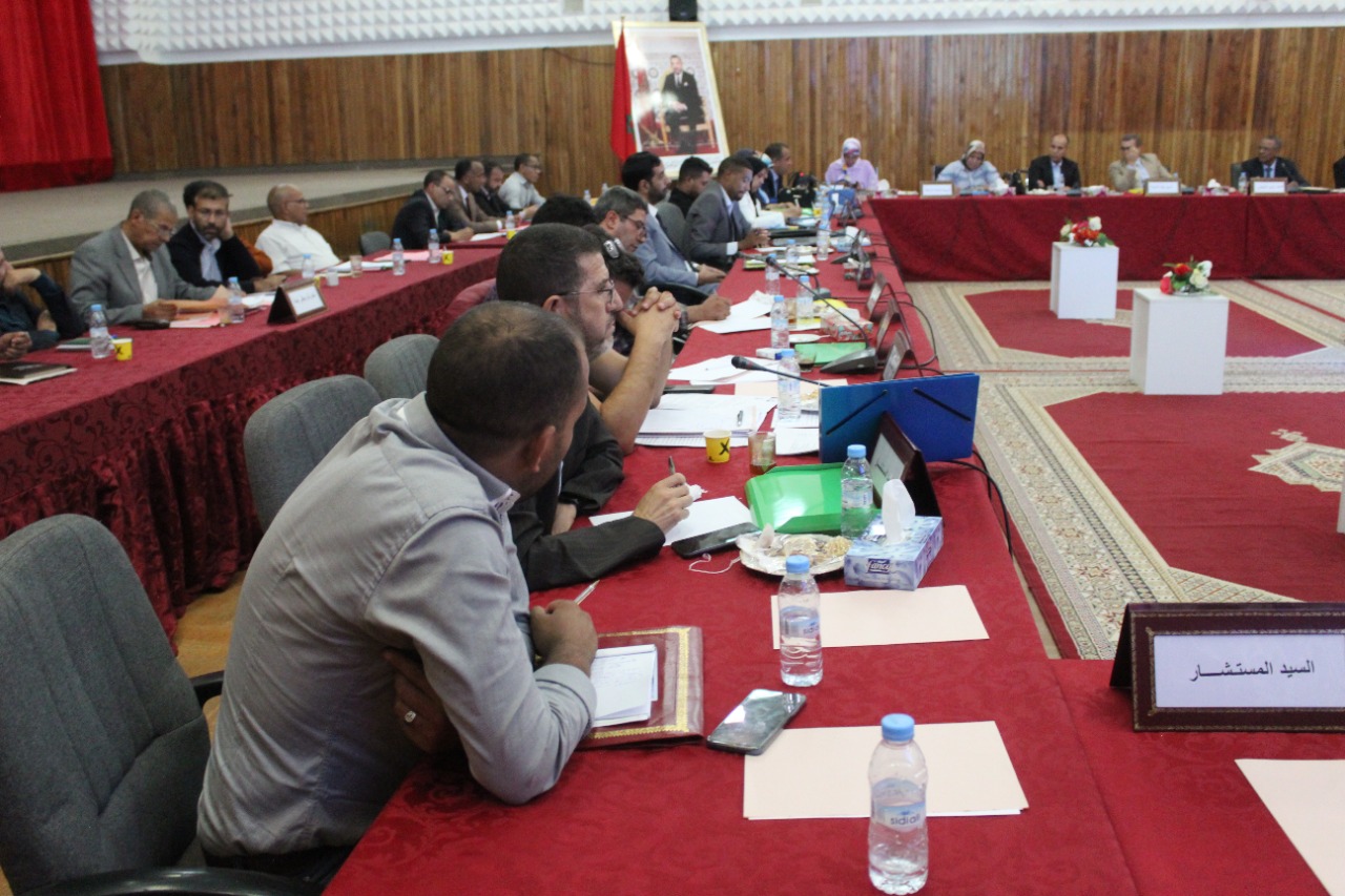 اجتماع مكتب مجلس جماعة ورزازات لانعقاد الدورة العادية اكتوبر 2022 بعد اكتمال النصاب. 2 IMG 20221013 WA0015