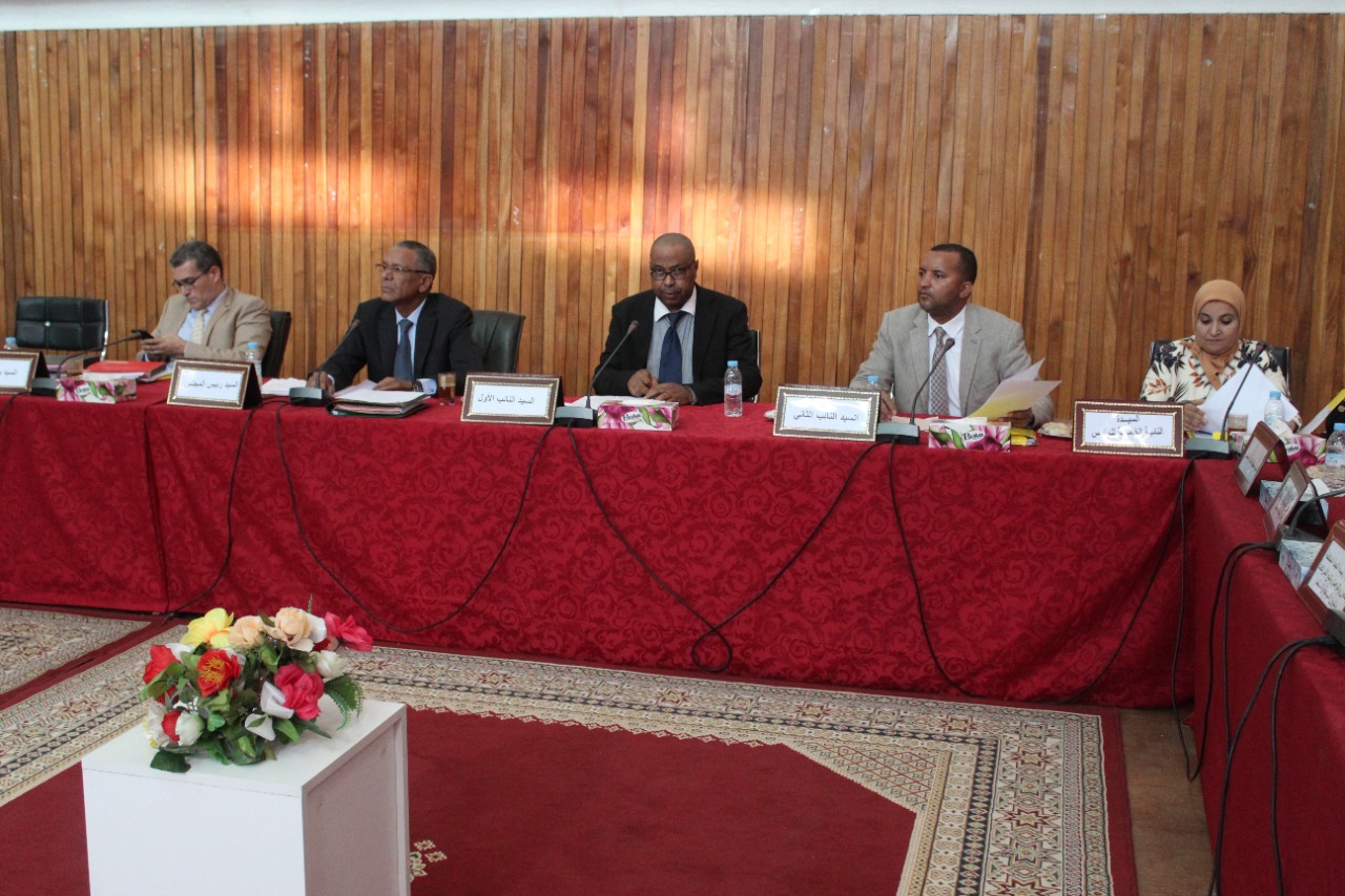 اجتماع مكتب مجلس جماعة ورزازات لانعقاد الدورة العادية اكتوبر 2022 بعد اكتمال النصاب. 4 IMG 20221013 WA0017