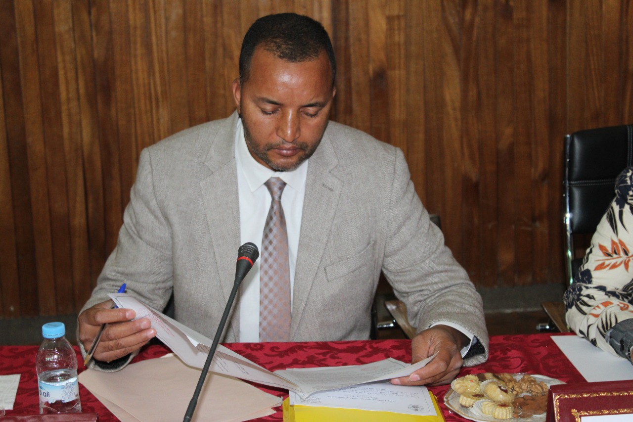 اجتماع مكتب مجلس جماعة ورزازات لانعقاد الدورة العادية اكتوبر 2022 بعد اكتمال النصاب. 16 IMG 20221013 WA0018