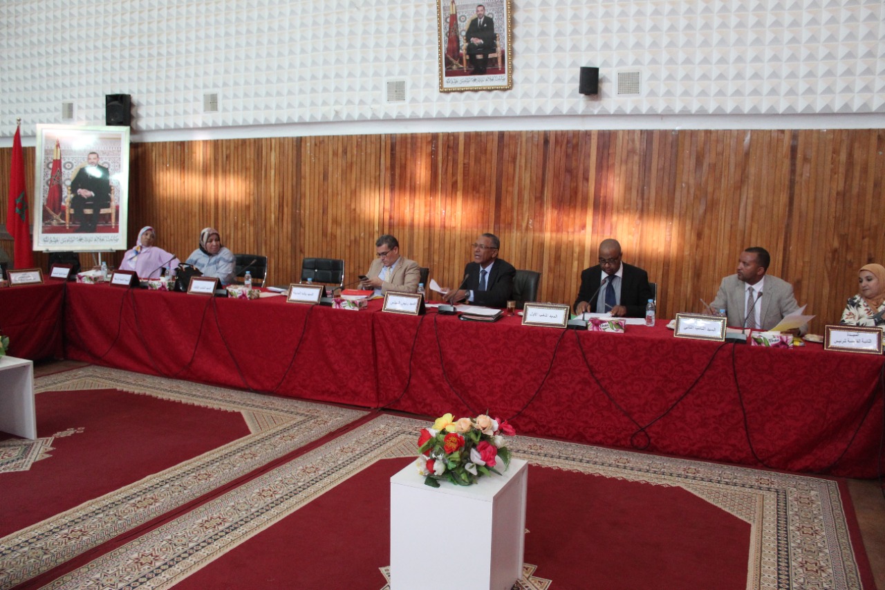 اجتماع مكتب مجلس جماعة ورزازات لانعقاد الدورة العادية اكتوبر 2022 بعد اكتمال النصاب. 3 IMG 20221013 WA0020