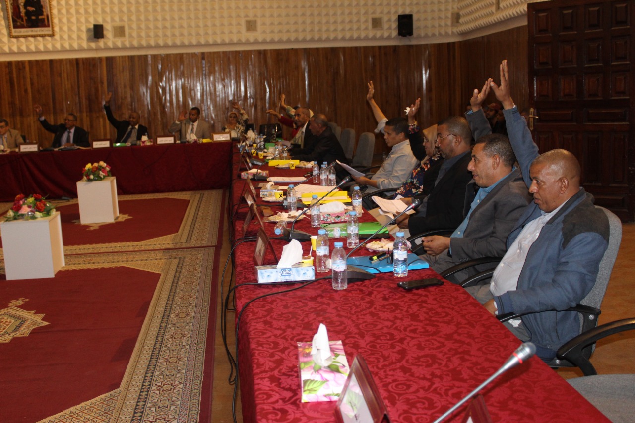 اجتماع مكتب مجلس جماعة ورزازات لانعقاد الدورة العادية اكتوبر 2022 بعد اكتمال النصاب. 8 IMG 20221013 WA0022