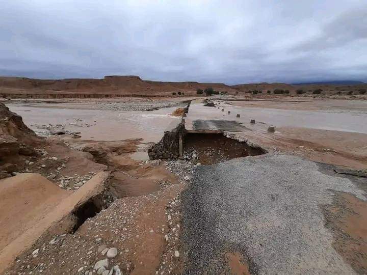 انهيار قنطرة حديثة العهد بالدويرة السفلى ، ومطالب بفتح تحقيق عاجل. 1 IMG 20221013 WA0186