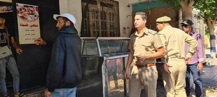 قائد المقاطعة الأولى بالسعيدية يقود حملات تحرير الملك العمومي وتنفيذ القانون. 5 IMG 20221020 WA0008