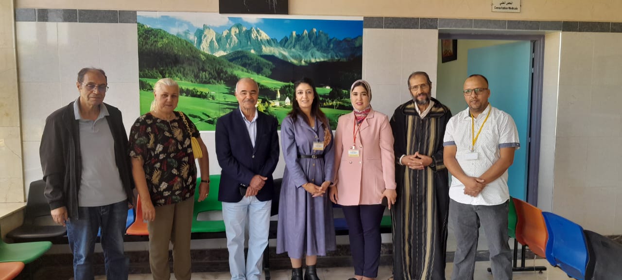 رئيس مجلس عمالة وجدة آنكاد يشارك نزلاء مستشفى محمد السادس للأمراض النفسية إحتفالهم باليوم العالمي للصحة النفسية. 2 IMG 20221023 WA0055