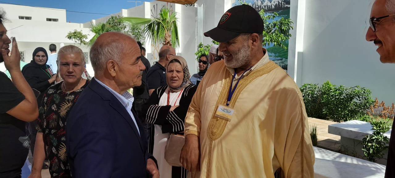 رئيس مجلس عمالة وجدة آنكاد يشارك نزلاء مستشفى محمد السادس للأمراض النفسية إحتفالهم باليوم العالمي للصحة النفسية. 3 IMG 20221023 WA0057