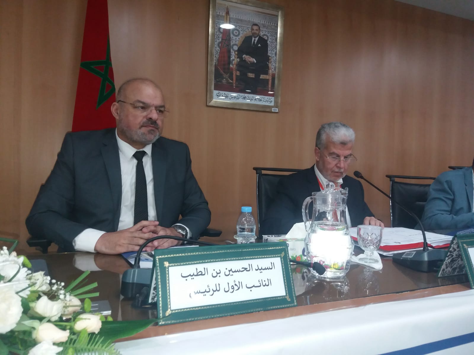 التأكيد على اهمية خدمة المهنيين والمنتسبين لغرفة التجارة والصناعة والخدمات لجهة الشمال. 1 IMG 20221028 WA0049