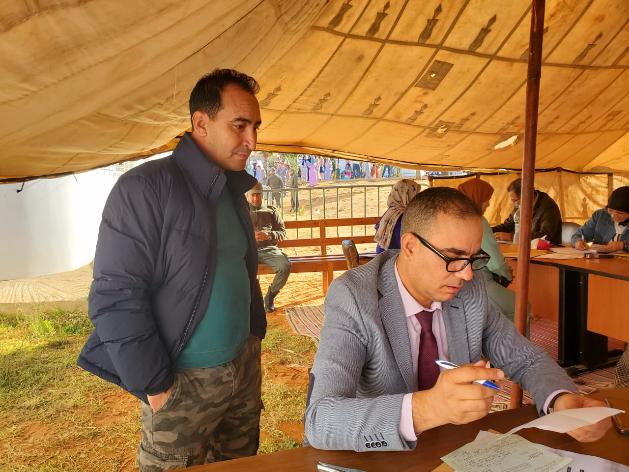 الخميسات تسجيل 118 مرشحة للعمل بالحقول الإسبانية بجماعة سيدي عبد الرزاق 1 IMG 20221105 WA0013