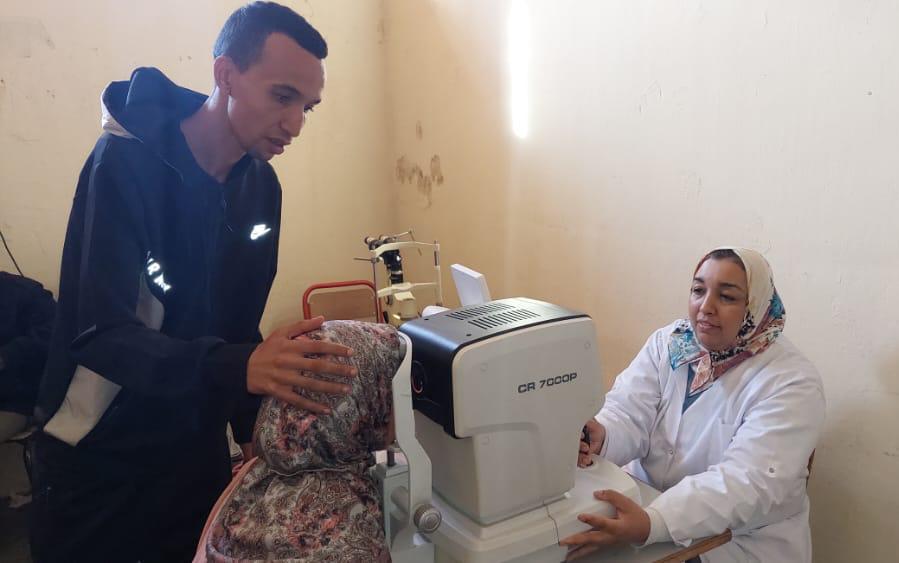 قافلة طبية متعددة الإختصاصات من تنظيم جمعية مولاي الحسن لإنقاذ الضرير بولاية مراكش 2 IMG 20221120 WA0029