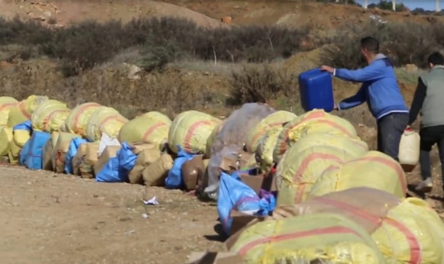 طنجة:إتلاف مخدرات تفوق قيمتها 11 مليار درهم 5 أطنان من المخدرات و6167 علبة من التبغ و62282 من الأقراص المهلوسة 2 IMG 20221213 WA0126