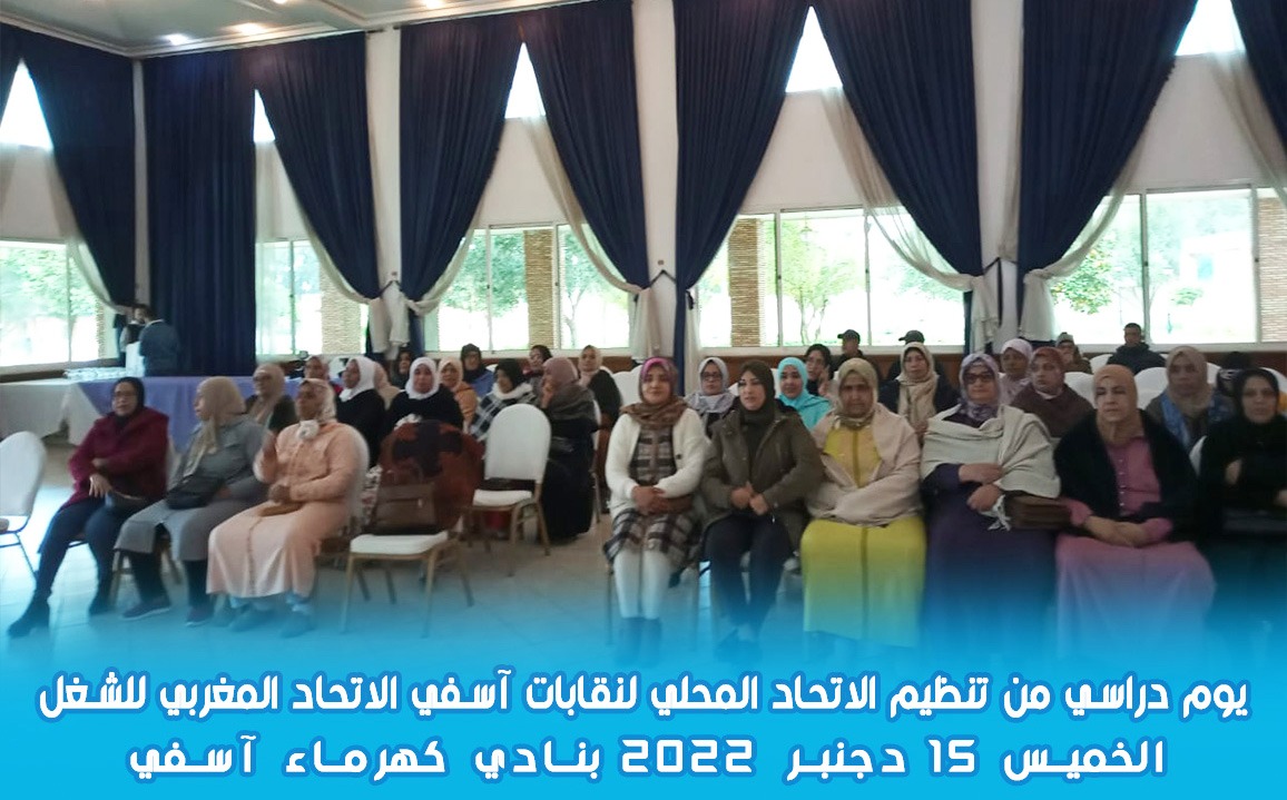 آسفي: يوم دراسي حول التأمين الإجباري عن المرض 2 IMG 20221218 WA0028