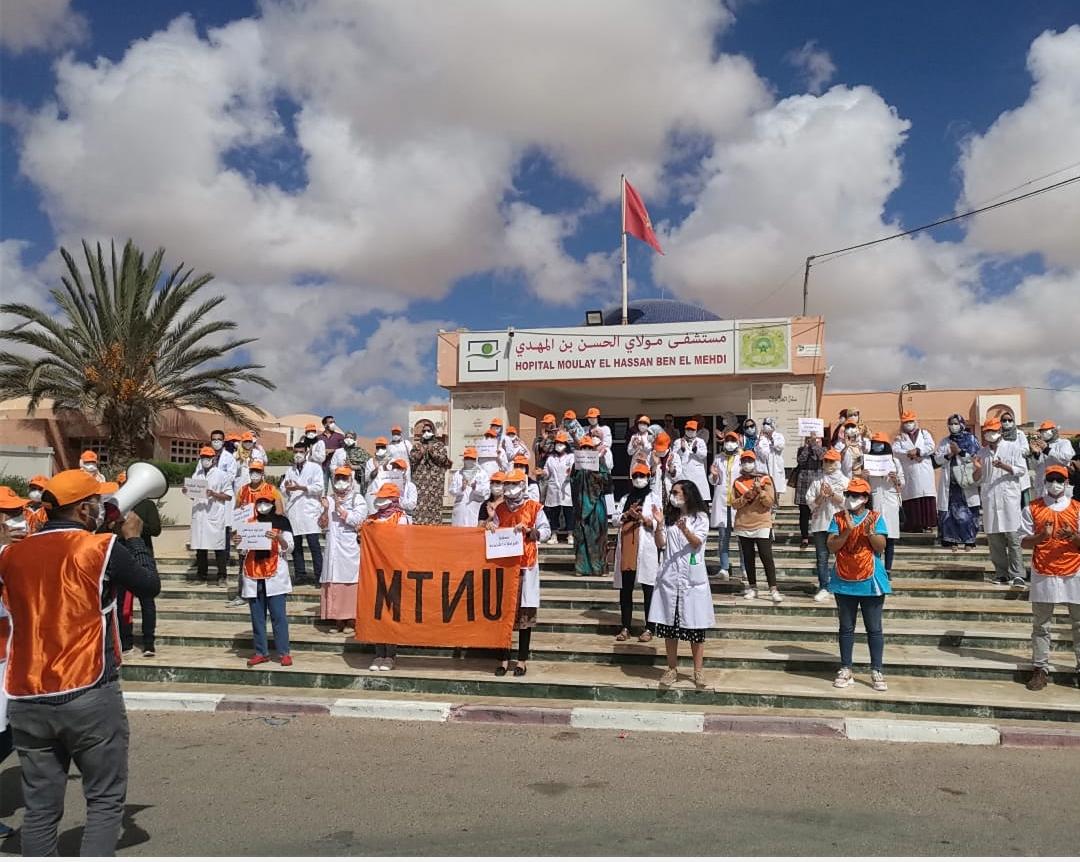 نقابة تطالب المجلس الأعلى للحسابات بفتح تحقيق في ميزانية مولاي الحسن بالمهدي بالعيون 1 IMG 20221222 WA0010