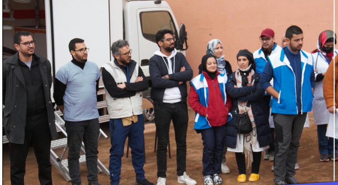 حملة طبية متعددة التخصصات لإرتقاء بصحة الساكنة خاصة الفئة الهشة بتمكاسلت ونواحيها بإقليم زاكورة. 10 IMG 20230114 WA0022