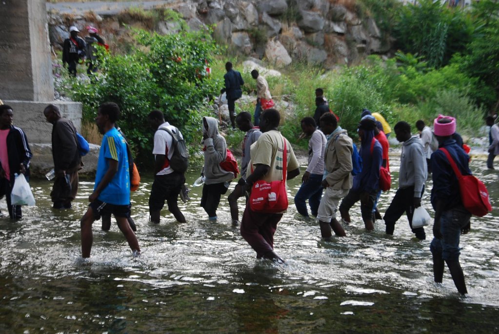 طنجة:توقيف 39 مرشح للهجرة غير الشرعية من دول إفريقية جنوب الصحراء 1 IMG 20230124 WA0057