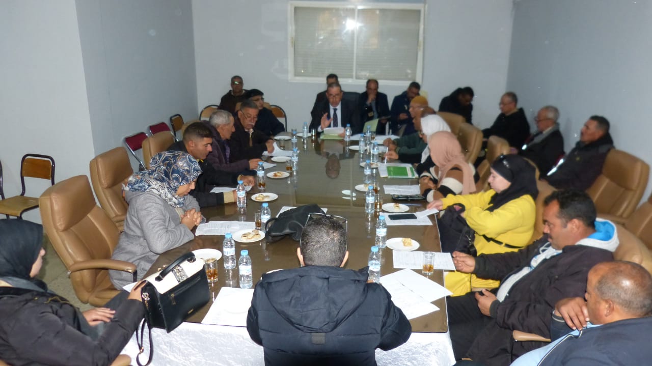 المجلس الجماعي لتيداس يصادق بالإجماع على جدول أعمال الدورة العادية لشهر فبراير 2023 1 IMG 20230205 WA0073