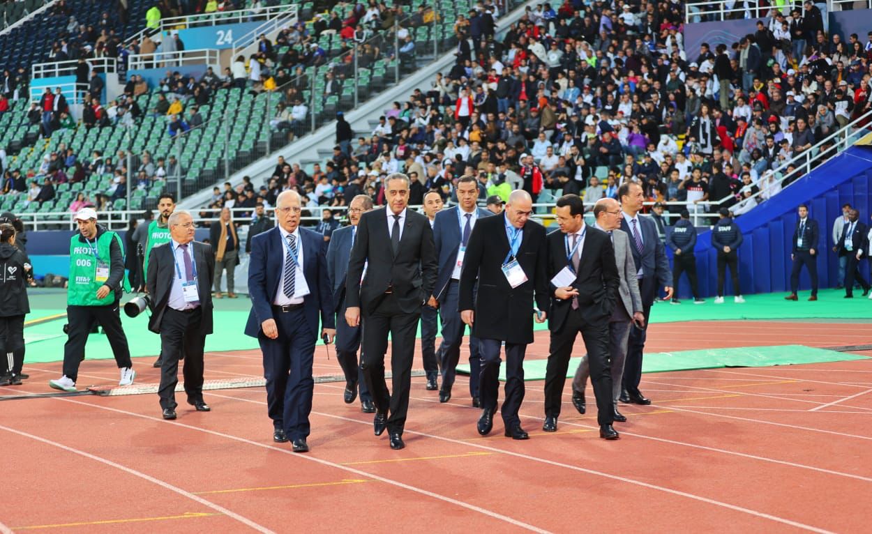 عبد اللطيف حموشي يقف على كل صغيرة وكبيرة قبل نهائي الموندياليتو. 3 IMG 20230211 WA0026