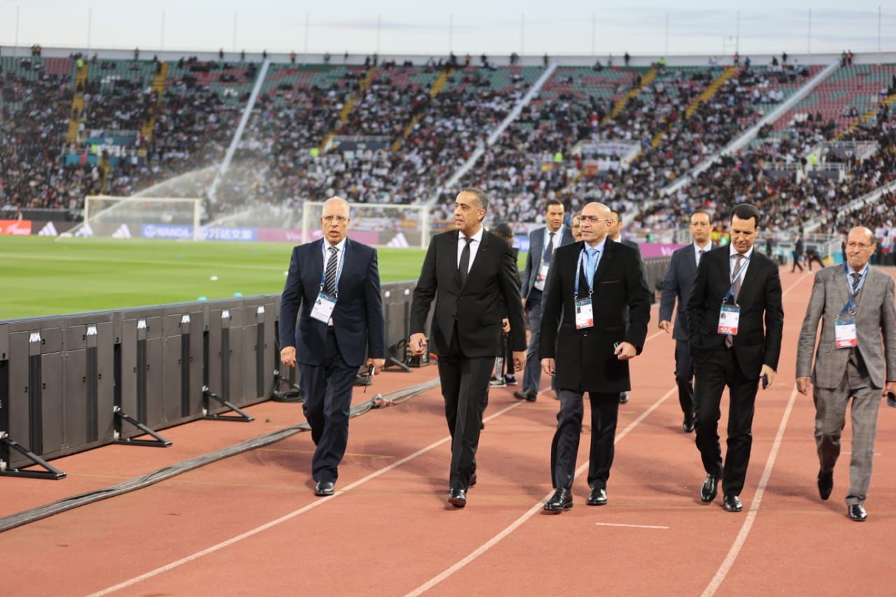 عبد اللطيف حموشي يقف على كل صغيرة وكبيرة قبل نهائي الموندياليتو. 1 IMG 20230211 WA0037