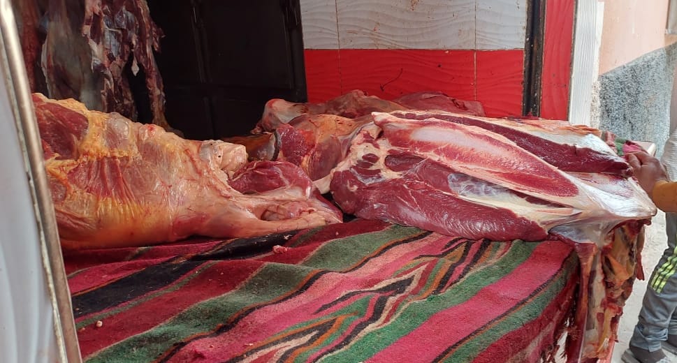 برشيد …حجز 500كلغ من لحم البقر تم نزع عظامها في محل غير مرخص من طرف ل onssa 1 IMG 20230214 WA0005