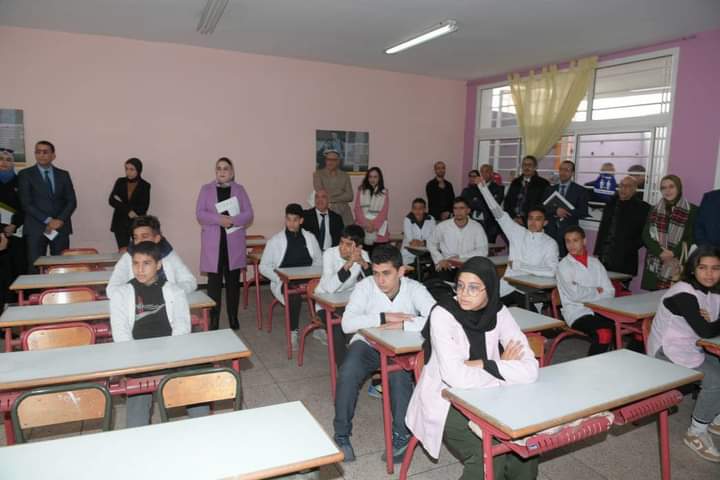 إعطاء الانطلاقة الرسمية لتفعيل شهادة السلامة الطرقية بالوسط المدرسي. 2 IMG 20230215 WA0041