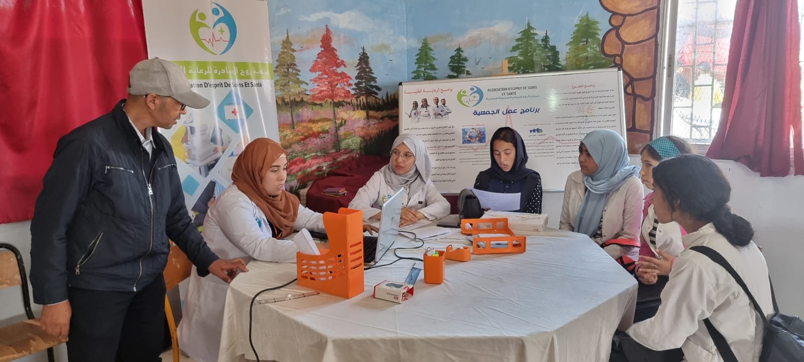 حملة طيبة لتصحيح البصر لفائدة تلاميذ مدارس جماعة سيدي المكي 1 IMG 20230401 WA0080