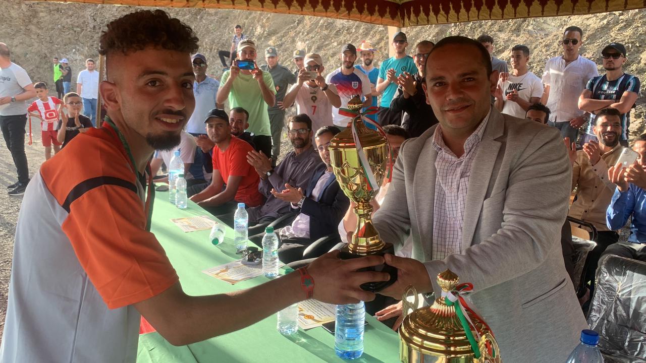 إسدال الستار على دوري رمضاني بدائرة بني احمد اقليم شفشاون 1 IMG 20230428 WA0079