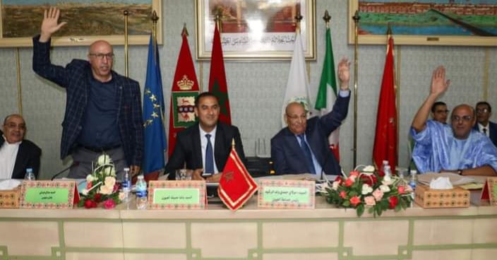 العيون : جماعة العيون تعقد دورتها العادية لشهر ماي و المصادقة بالإجماع على نقط جدول الأعمال 1 IMG 20230504 WA0023